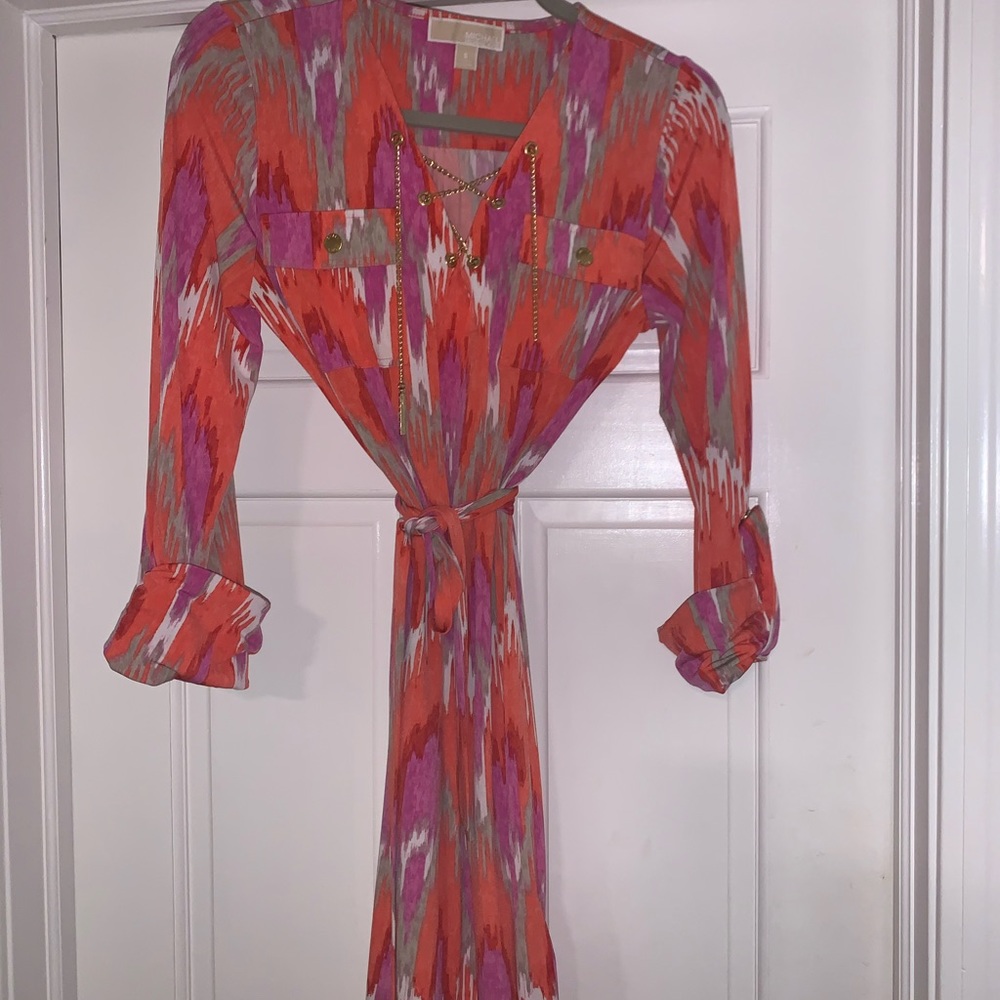 Michael Kors belted dress